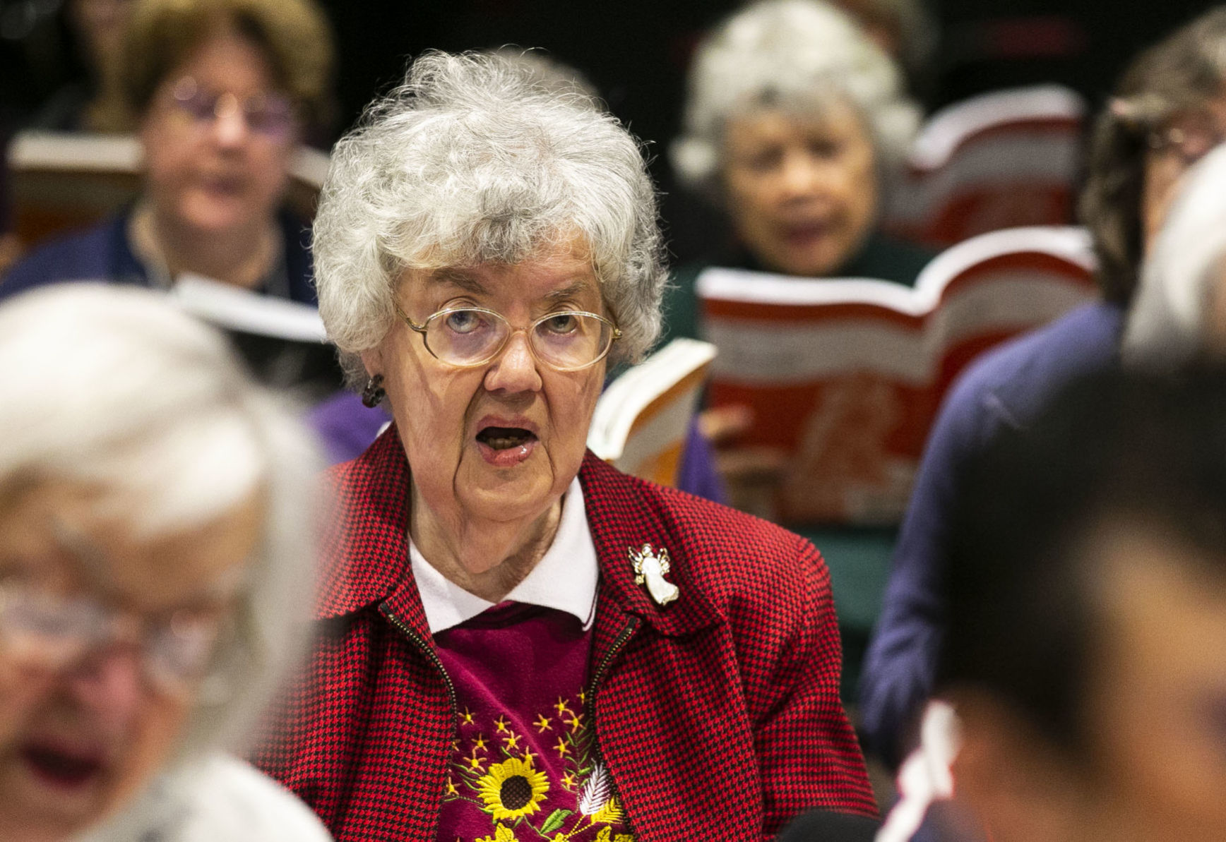 Choral Society of Greensboro rehearses "Messiah"